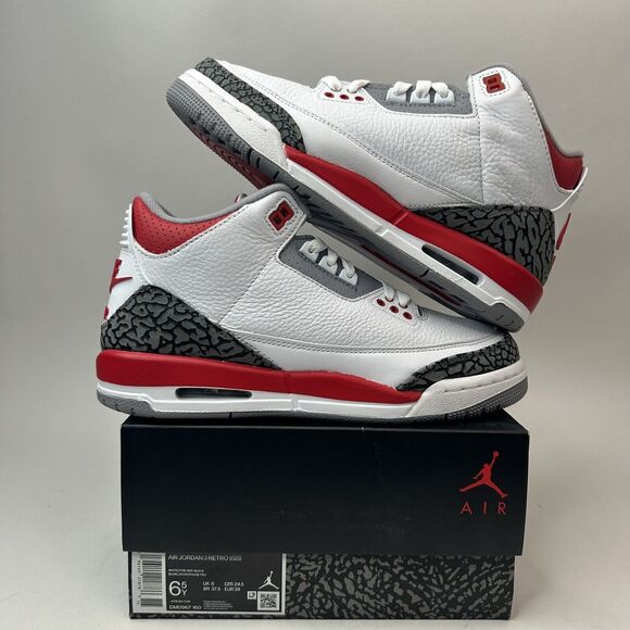 Nike Air Jordan 3 Retro GS “Fire Red” 2022